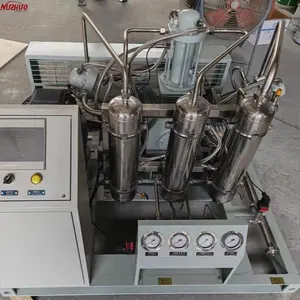 NUZHUO 중국 공장 도매 8-150bar 디지털 압축기 N2 O2 멕시코 산소 충전 기계 인기