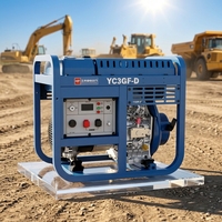 Groupe électrogène diesel portable à châssis ouvert Yuchai 2,8 kVA 2,8 kW 3 kW monophasé mini-générateur de puissance