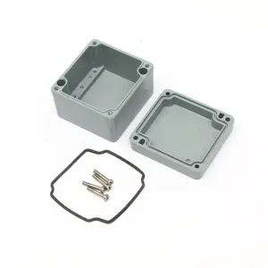 FA16 250*185*65可定制IP67铝粉漆外壳防水电气接线盒