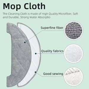 Robot aspirateur brosse principale filtre Hepa vadrouille sac à poussière en tissu pour Imou <span class=keywords><strong>L11</strong></span> Pro Laresar L6 Pro Honiture Q6 Pro pièces - Product Image 5