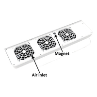 Ventilateur de radiateur rechargeable à économie d'énergie, booster de radiateur intelligent et silencieux avec 2 modes