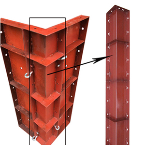 Prix d'usine Panneau de forme en acier Construction Contreplaqué en acier réutilisable Coffrage <span class=keywords><strong>Cale</strong></span> en acier - Product Image 5