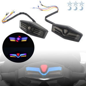Accesorios de Modificación Trasera para Motocicleta, Luz Trasera LED Integrada, Luz de Señal de Giro, Luz de Matrícula, Luces Dinámicas - Product Image 3
