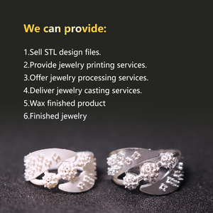 Jewelry <strong>Lost</strong> <strong>Wax</strong> <strong>Casting</strong> <strong>3D</strong> Printing Services for Jewelry Manufacturing - Product Image 3