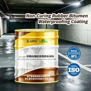 Revestimiento Impermeabilizante de Betún de Caucho No Curable de Diseño Moderno con Excelente Propiedad Anticorrosiva, Garantía de 5 Años para Techos y Subterráneos Total - Product Image 1