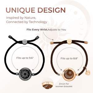 <span class=keywords><strong>Pulseras</strong></span> Táctiles <span class=keywords><strong>para</strong></span> <span class=keywords><strong>Parejas</strong></span> a Larga Distancia, Joyería Inteligente con Luz y Vibración, Regalos de San Valentín <span class=keywords><strong>para</strong></span> Él y Ella, Mujeres y Hombres - Product Image 4