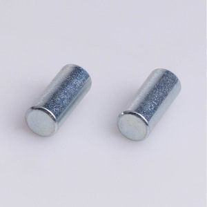 Dowel Pins Cylindrical Plain Carbon Steel Blue White Zinc Plating Level 4.8 General Usage - Product Image 2