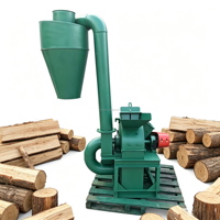 Broyeur à bois à marteau unique haute efficacité, petite machine agricole pour le broyage du bois, idéale pour la maison, la ferme et l'usine