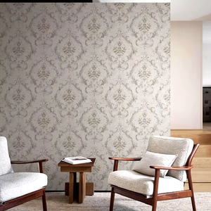 Tissu mural moderne rose damassé <span class=keywords><strong>jacquard</strong></span> imperméable et ignifuge pour chambre à coucher salon tissu <span class=keywords><strong>papier</strong></span> <span class=keywords><strong>peint</strong></span> texturé - Product Image 6