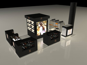 Nước hoa Arabic <span class=keywords><strong>kiosk</strong></span> của kích thước 4m x 3m thiết kế - Product Image 2