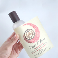 Autocollant en papier adhésif vinyle personnalisé avec logo, impression d'étiquettes, directement de l'usine, pour flacons de parfum en verre et boîtes d'emballage