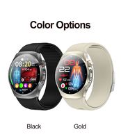 Montre connectée ERON TK68 avec pompe à air, ECG, HRV, SOS, analyse cardiaque IA, tension artérielle, suivi d'activité, montre connectée sport pour hommes et femmes