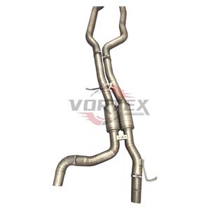 Échappement Catback Valvetronic en acier inoxydable Vortex avec télécommande pour Porsche Cayenne 958 3.0T/3.6/4.8/4.8T 2011-2014 - Product Image 5
