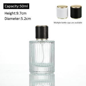 Bouteille de parfum en verre cylindrique de 30ml personnalisée - Product Image 6
