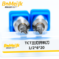 Outil de coupe TCT 3 cannelures personnalisable pour le travail du bois en matériau carbure Support OEM