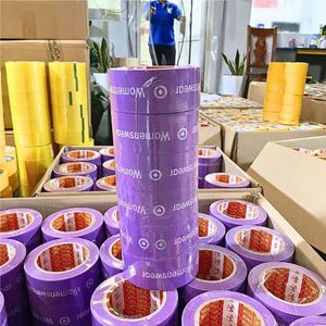 Cinta adhesiva de embalaje BOPP personalizada, precio competitivo con tamaño, cantidad según los requisitos de producción, logotipo personalizado - Product Image 5
