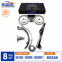 Nuovo Kit Catena di Distribuzione YS 1302853J01 per Motore Turbo SR20DET Silvia S13/S14/S15 180SX 200SX 1.8L/2.0L con Garanzia di Dodici Mesi