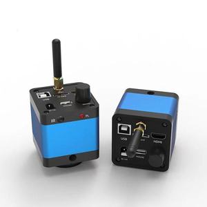 Caméra de <span class=keywords><strong>Microscope</strong></span> Vidéo Numérique Électronique Industrielle Full <span class=keywords><strong>WIFI</strong></span> HD 16MP 48MP 1080P USB pour Réparation de PCB CPU de Téléphone