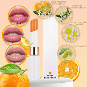 Quantité minimale de commande bas OEM marque privée Chapstick brillant à <span class=keywords><strong>lèvres</strong></span> saveur de fruits parfum de rose rouge à <span class=keywords><strong>lèvres</strong></span> biologique naturel embellir <span class=keywords><strong>baume</strong></span> à <span class=keywords><strong>lèvres</strong></span> changement de couleur - Product Image 3