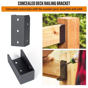 Sàn lan can kết nối sàn lan can khung, Barn và chùm kết nối kết thúc lan can gỗ bài cầu thang hàng rào khung - Product Image 5