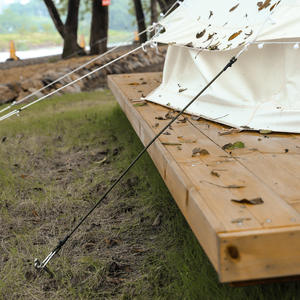 Cuerda Elástica de Nylon con Doble Gancho, 30-120cm, Cuerda para Tiendas de Campaña, Accesorios para Camping, Todas las Estaciones, Cuerda Portátil para Lonas - Product Image 1