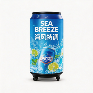Écran LED créatif en forme de canette de <span class=keywords><strong>bière</strong></span> pour location, affichage LED cylindrique pour bar, boîte de nuit, scène, événement - Product Image 6