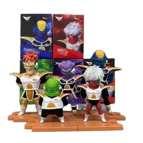 5PCS/SET 7-12CM Anime Figure Dragon DBZ Model PVC Action Figures Statue Toys