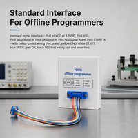 6 Stasiun Kerja Mesin Pemrograman IC Reel to Reel Cocok untuk Chip QFN, SOP, SSOP, TSSOP, SON, dan QFP