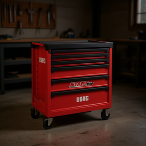 Juego de herramientas Startech 516 piezas con gabinete rodante y herramientas rojas para uso en taller - Product Image 1