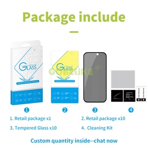 9h OG Low Haze Matte AR HD Anti <strong>Spy</strong> Cell Phone <strong>Glasses</strong> Full Coverage Screen Protector for iPhone 17 16 15 14 13 12 11 XR Series - Product Image 6