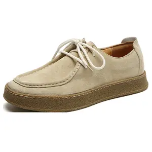 Sh11401a आकार 38-44 पुरुषों की आरामदायक जूते ड्रॉप शिपिंग ऊंट खाकी जूता उच्च गुणवत्ता