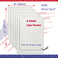 Espumas Lipo Postquirúrgicas, Tablas Abdominales Postquirúrgicas, Compresión Abdominal para Liposucción, Tabla de Compresión Dorsal, Almohadillas de Espuma Lipo para Prevención de Fibrosis