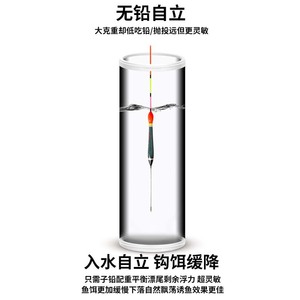 Ya Jie Rock <b>Fishing</b> <b>Float</b> T-Profile Balsa Wood High Buoyancy Lead-Free Self-Standing River Use - Product Image 3