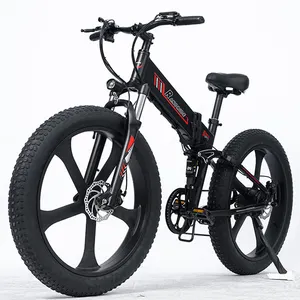 RANDRIDEファットタイヤ折りたたみ式Ebike15Ahハイブリッドeバイク大人用スピードオフロード電動自転車高品質