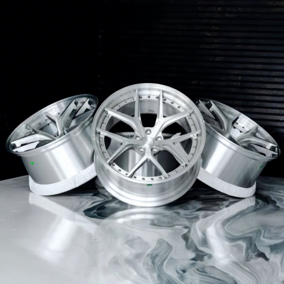Custom 2 Piece Forged Wheels 5x112 5x114.3 5x120 Aluminum Alloy Rims ...