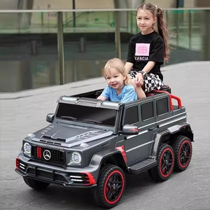 Voiture électrique pour enfants 2 places, engrenage en plastique, 12V, jouet à monter soi-même pour les enfants de 2 à 4 ans, pour les enfants de 8 à 12 ans, alimentée par batterie - Product Image 2