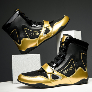 Custom Professional Breathable Mesh Boxing Comfortable Wrestling Boxing <strong>Shoes</strong> Women <strong>Men</strong> - Product Image 5