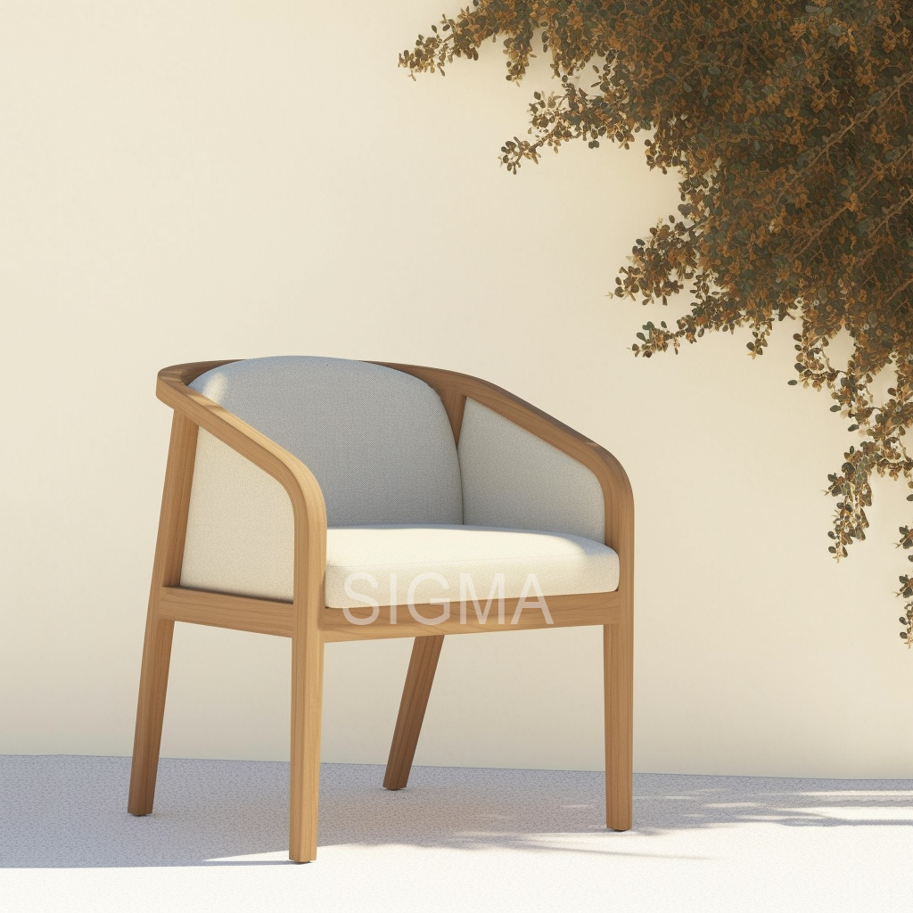 2023 Luxury Outdoor Furniture  Leisure Restaurant Furniture Dining Comfortable Teak Table