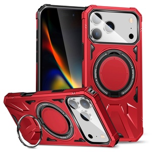 Funda Protectora Antigolpes para iPhone 17 17 Pro Max con Anillo de Soporte 360° - Product Image 4