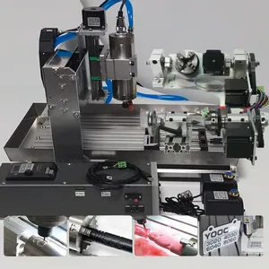 Nouvelle machine de <span class=keywords><strong>gravure</strong></span> CNC à refroidissement par eau 2030 3040 3060 4060 à 3/4/5 axes pour aluminium et <span class=keywords><strong>bois</strong></span>, graveur de métaux, perceuse et fraiseuse - Product Image 1
