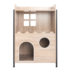 Casa de madera para perros y gatos, muebles para el hogar - Product Image 6