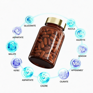 ODM12 Complejo de Vitaminas y Minerales para Adultos, 700 mg de Magnesio, Mejora la Absorción Sinérgica, Relajación Muscular, Antioxidante, Apoyo Inmunológico - Product Image 1