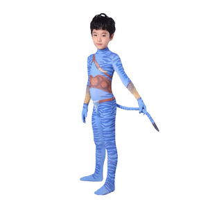 ชุดบอดี้สูท Avatar 2 ผ้าสแปนเด็กซ์ สำหรับเด็กผู้หญิง ชุดคอสเพลย์อนิเมะ ชุดเล่นบทบาทสมมติ วอเตอร์เวย์ ฤดูร้อน 2025 - Product Image 3