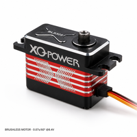 Nouvelle Arrivée 2026 Servo de Voiture RC 1/10 25KG XQ-POWER XQ-BLS325 Brushless à Profil Bas Boîtier en Aluminium Étanche Programmable 8.4V
