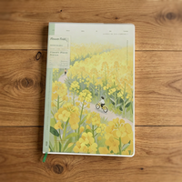 Carnet de notes A5, mignon, kawaii, floral, logo personnalisé, journal de voyage uni, impression de carnets et de journaux personnalisés