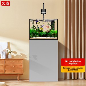 <span class=keywords><strong>Acuario</strong></span> RUIBIT 2026 Nuevo con Filtro de Fondo de Vidrio Ultra Blanco, Rectangular, <span class=keywords><strong>para</strong></span> Peces Dorados, <span class=keywords><strong>para</strong></span> Sala de Estar, Estudio, Hogar - Product Image 3