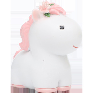 Cute Zodiac Horse Figurine <b>Doll</b> 3.9in Glossy Finish Home Office Decor Personal Gift - Product Image 5
