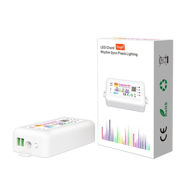 SP107E Blue Tooth WIFI Music Tuya APP Controller Smart LED Mobile APP Controller