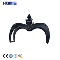 Cost Effective Log Timber Grapple 360° Rotary Hydraulic Grapple for Straw Reed and Slender Wood Loading