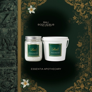 Essentia Apothecary Bali <b>Body</b> <b>Scrub</b> 1kg & 5kg Premium Exfoliator with Sea Salt Botanical Fragrance for All Skin Types - Product Image 3